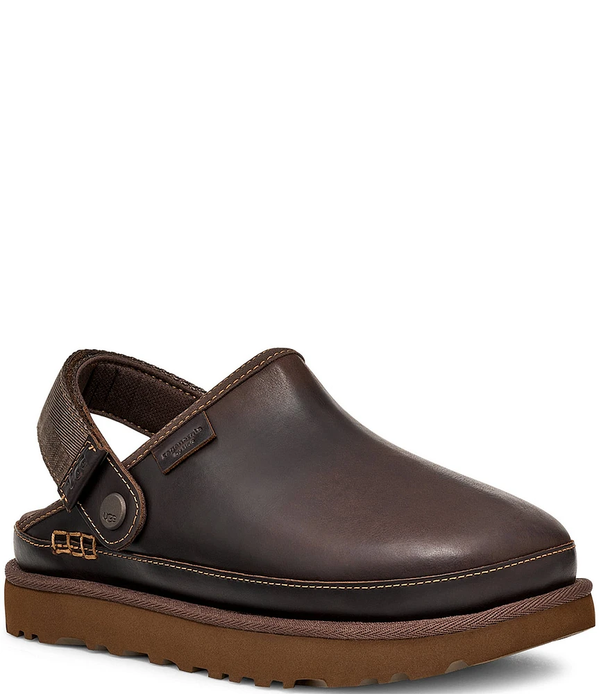 UGG Goldenstar Regenerate Leather Slingback Clogs