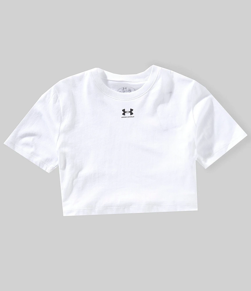 Under Armour Big Girls Short Sleeve Rival T-Shirt