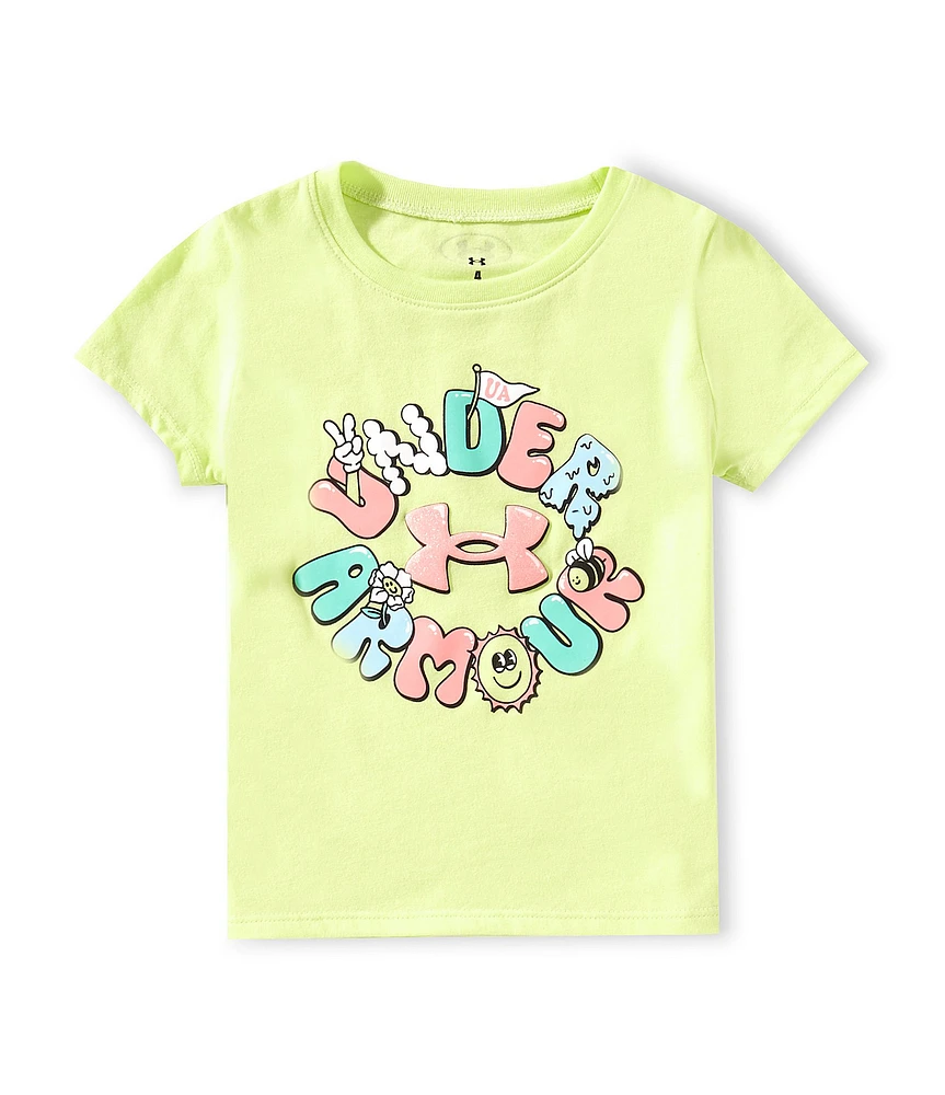 Under Armour Little Girls Under Armour Field Day Short Sleeve T-Shirt