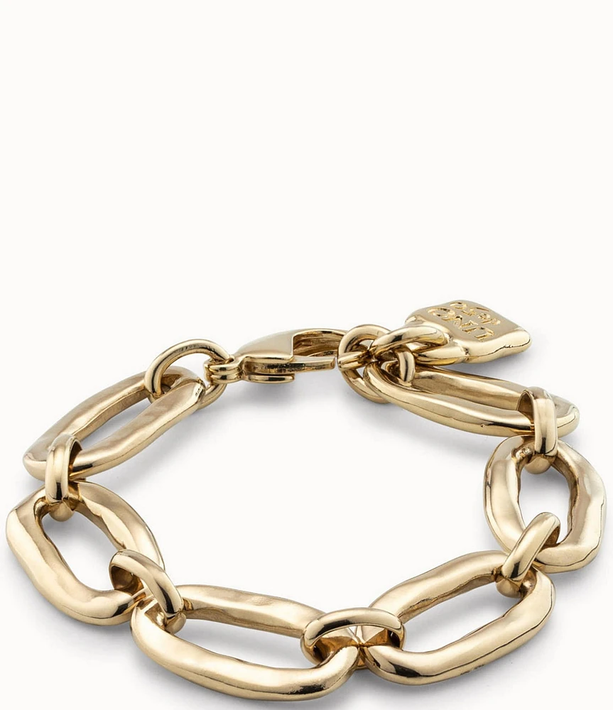 UNOde50 Awesome 18k Gold Line Bracelet