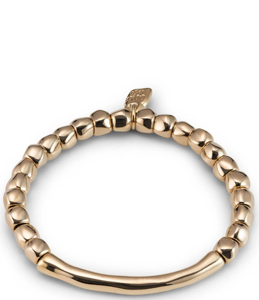 UNOde50 Trabel Beaded Gold Bracelet