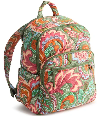 Vera Bradley Bancroft Featherweight Nylon Leaf Me Not Paisley Backpack