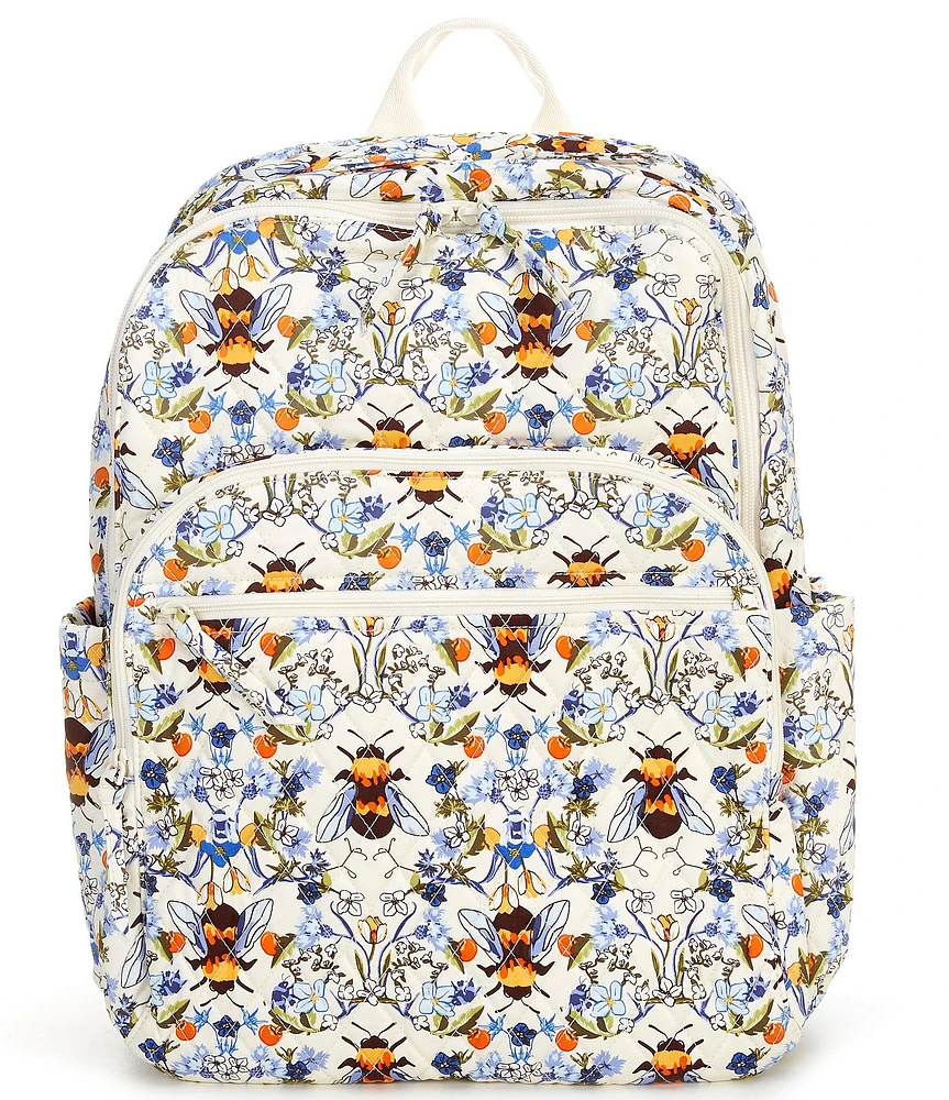 Vera Bradley Bee Garden Large Bancroft Backpack