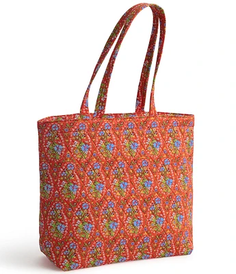 Vera Bradley Garden Paisley Original Zip Tote Bag