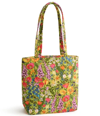 Vera Bradley Meadow Bouquet Small Original Zip Tote Bag