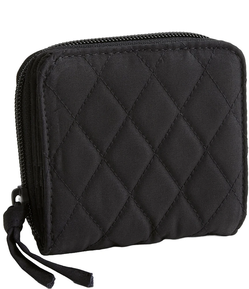 Vera Bradley Premium Cotton Small Zip Around Wallet