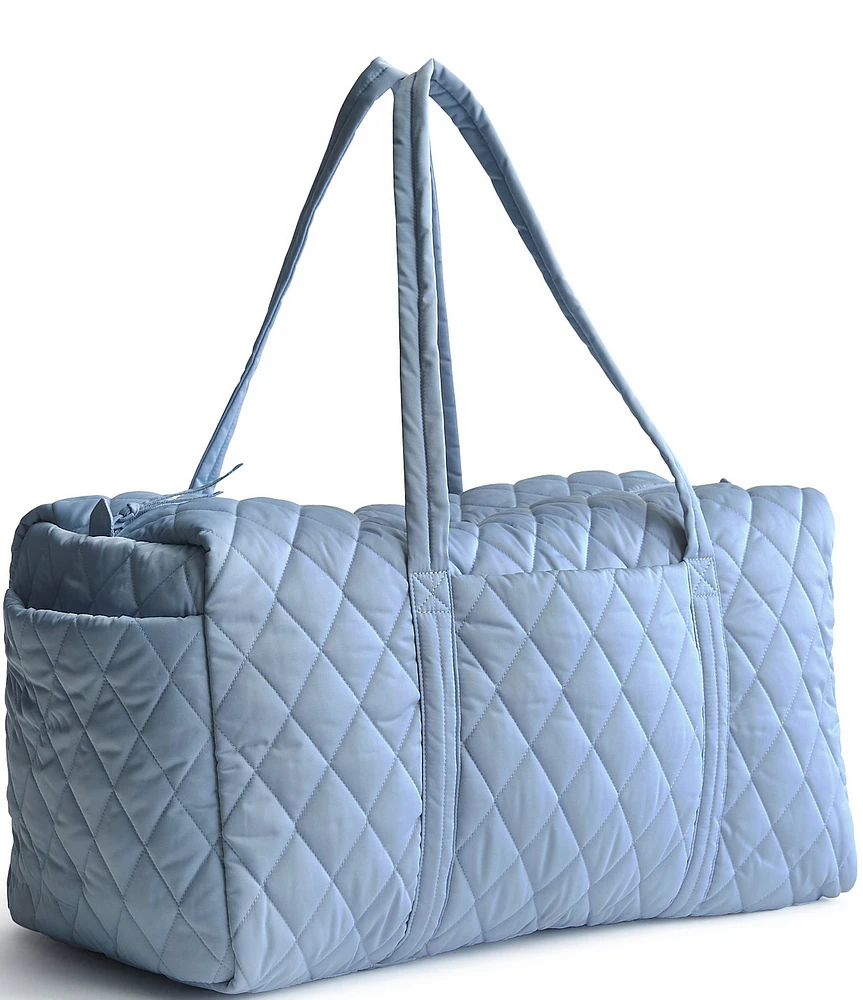 Vera Bradley Soft Chambray Performance Twill Large Original Duffle Bag