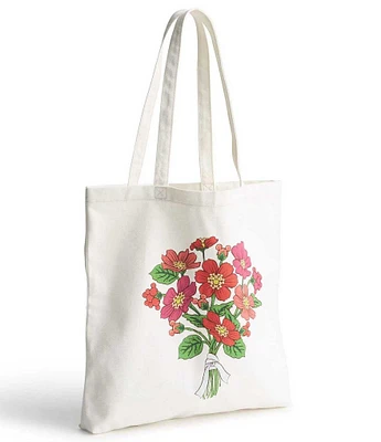 Vera Bradley x Disney Cosmic Mickey Bouquet Woodlark Cotton Tote