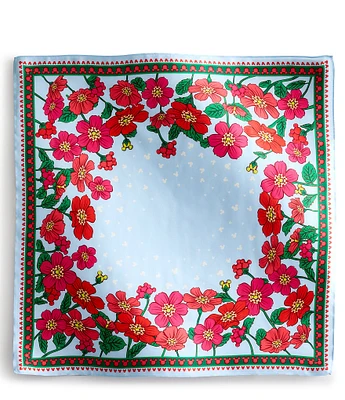 Vera Bradley x Disney Cosmic Mickey Meadow Square Silk Scarf