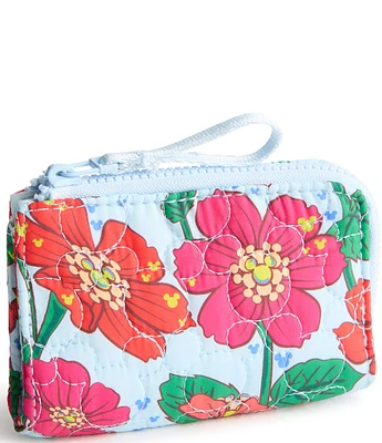 Vera Bradley x Disney Cosmic Mickey Meadow Zip Card Pouch