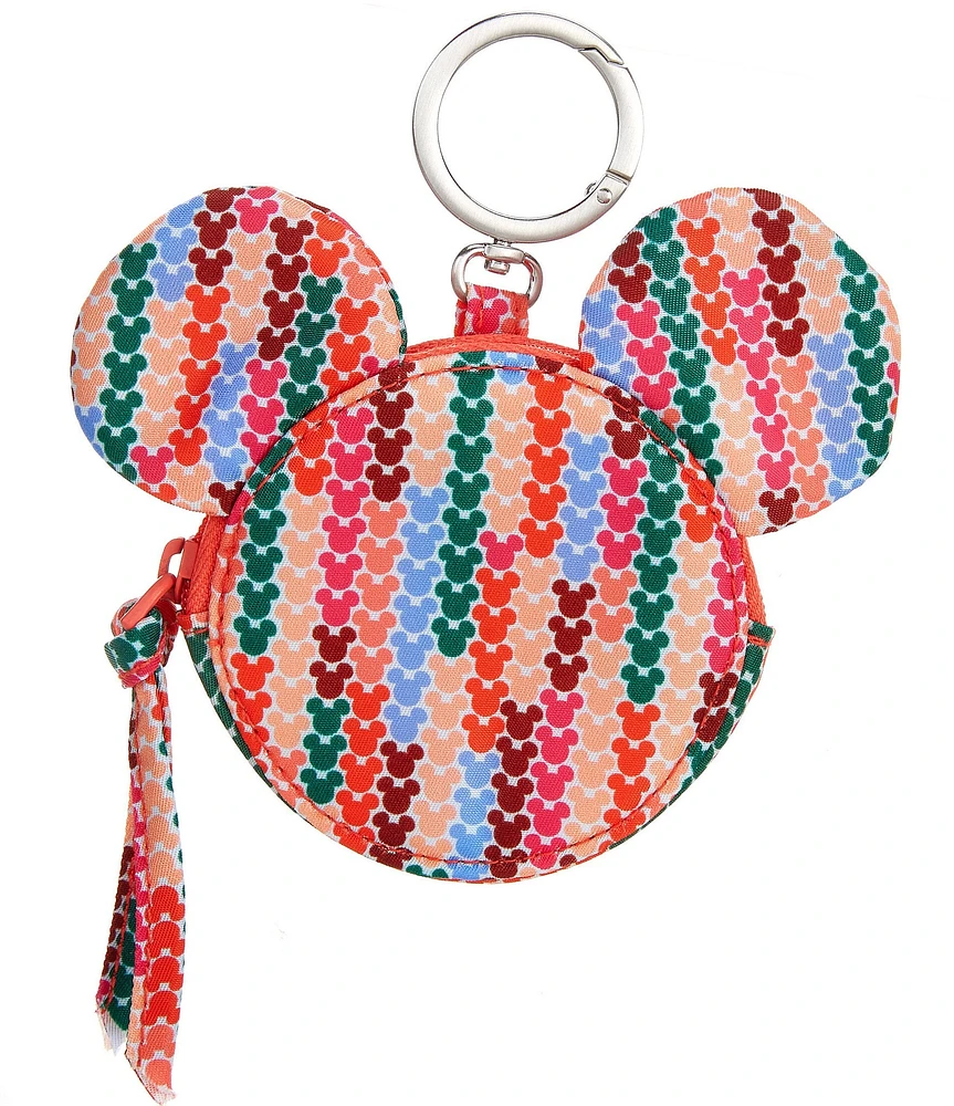Vera Bradley x Disney Mickey Mouse Zip Bag Charm