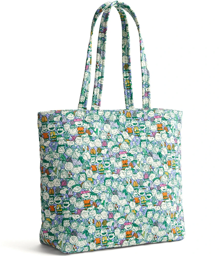 Vera Bradley x Peanuts Original Peanut Pals Zip Tote Bag