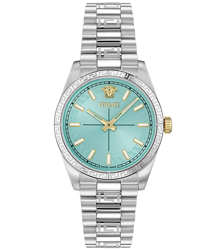 Versace Women's Millenyium Analog Stainless Steel Bracelet Watch