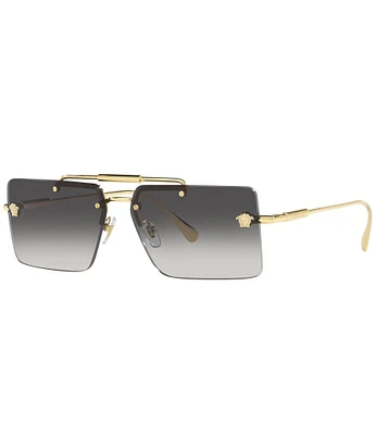 Versace Women's Ve2245 60mm Rectangle Sunglasses