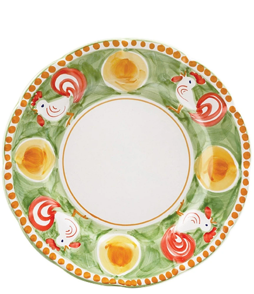 VIETRI Campagna Chicken Gallina Print Service Charger Plate