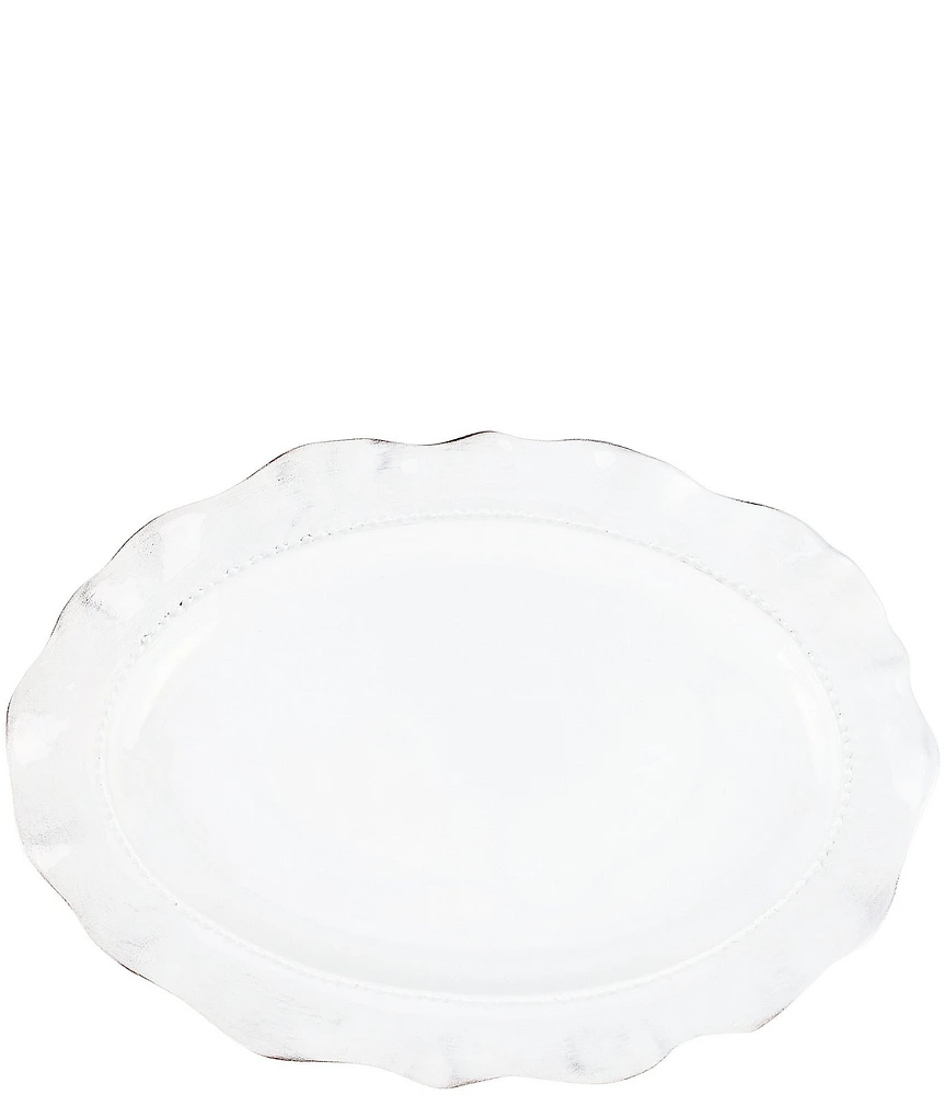 VIETRI Giorno Ash Oval Platter