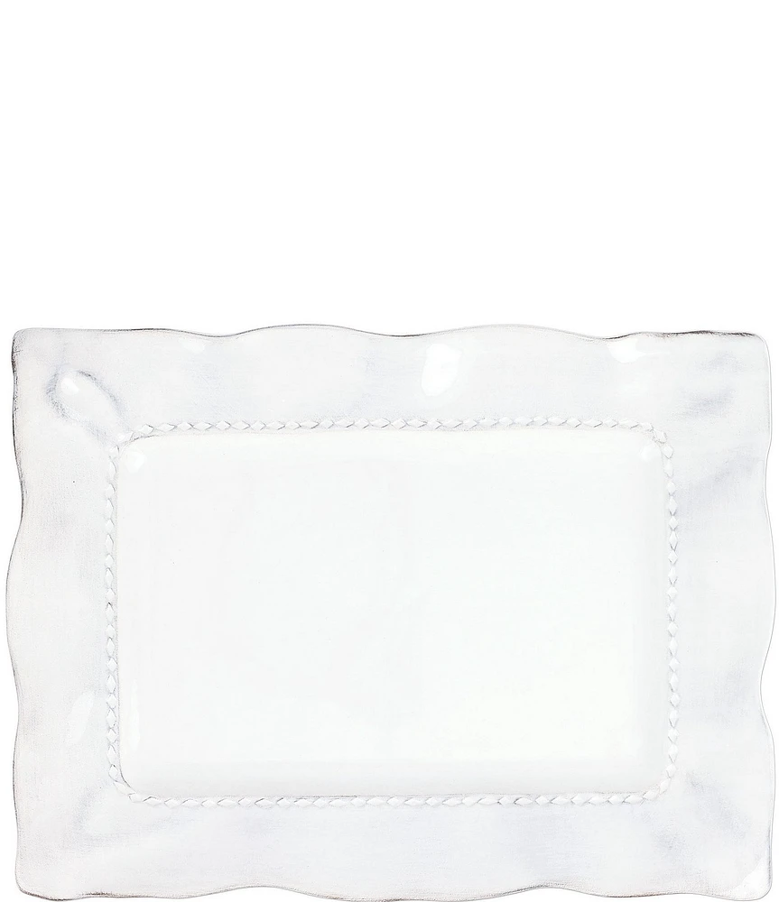 VIETRI Giorno Ash Rectangular Platter