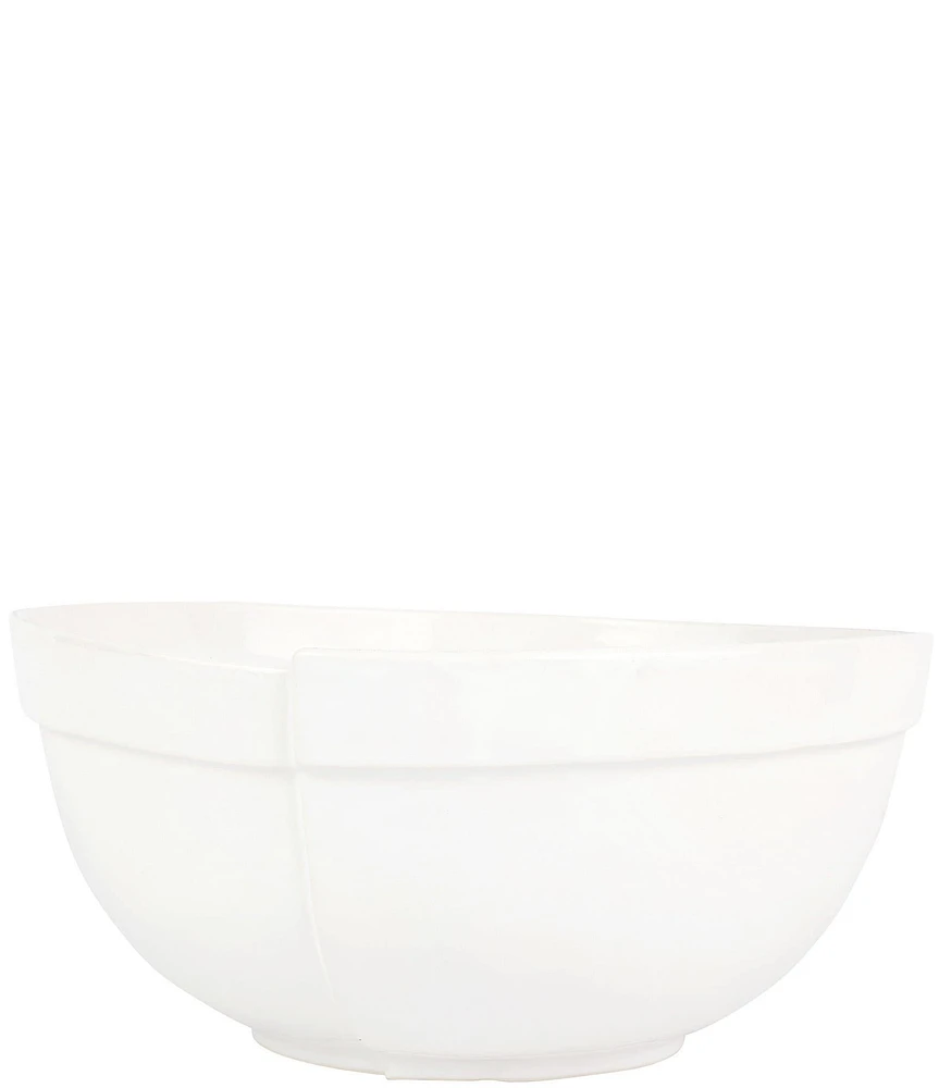 VIETRI Lastra White Centerpiece Bowl