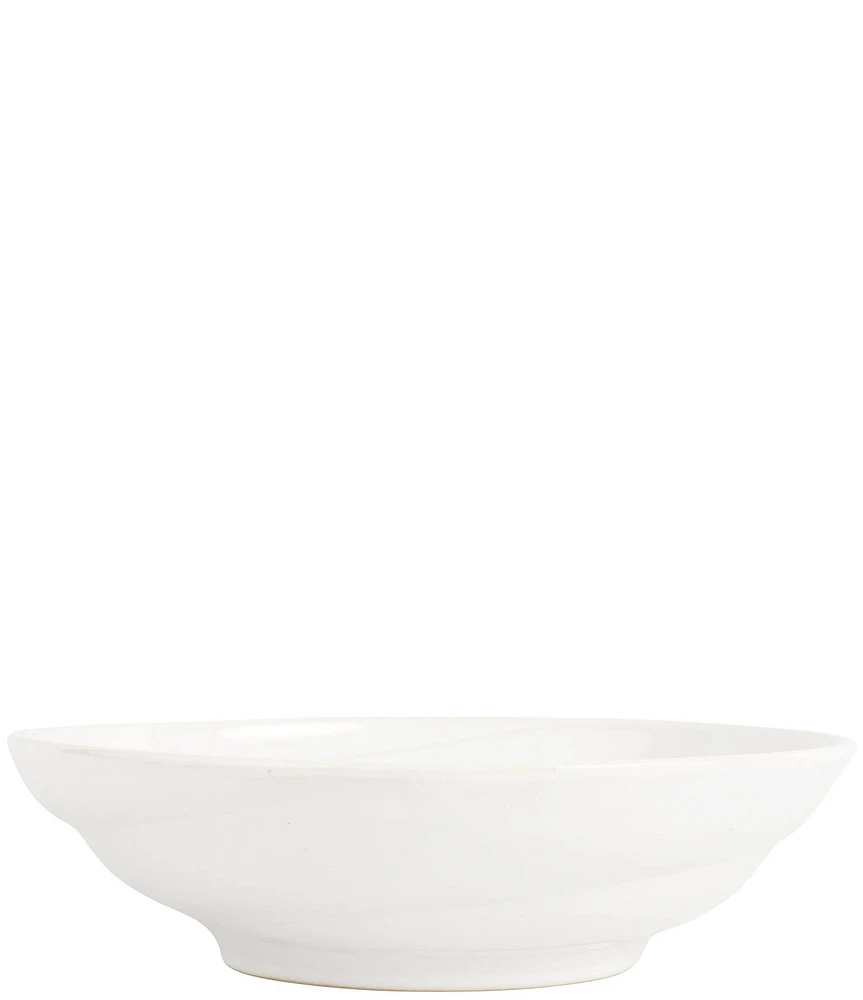 VIETRI Luna Shallow Serving Bowl