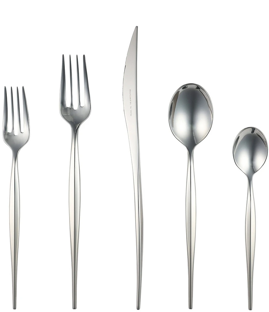 VIETRI Natura 20-Piece Silver Place Setting, Service for 4