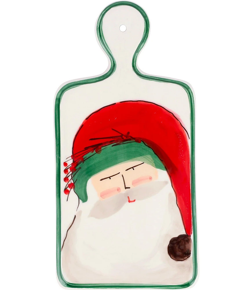 VIETRI Old St. Nick Small Cheese Board