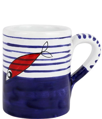 VIETRI Pesce Pazzo Underwater Fish Mug