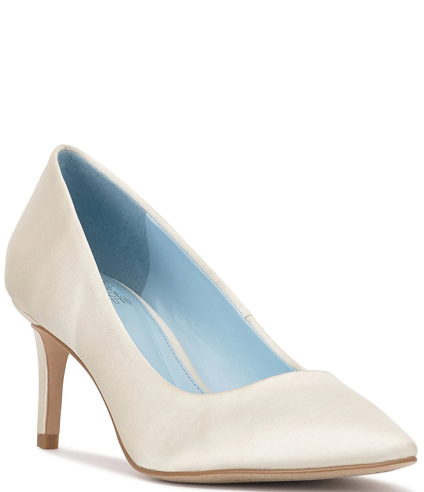 Vince Camuto Kehlia Satin Pointed Toe Pumps