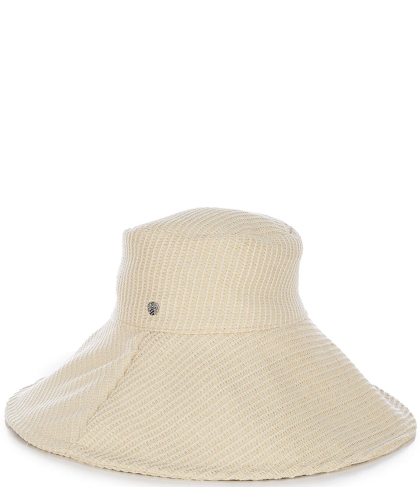 Vince Camuto Packable Down Brim Straw Floppy Hat