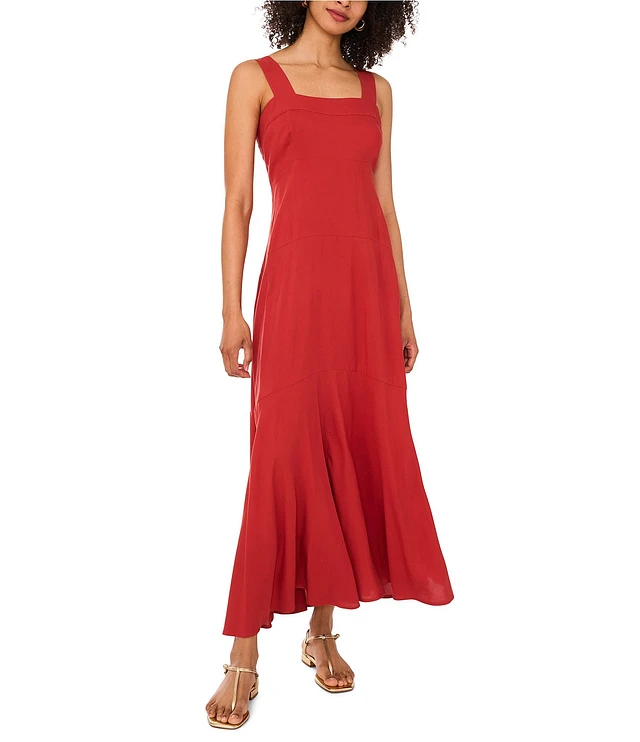 HOT Maxi Dress Vince Camuto Halter Neck Shift Dress Vince