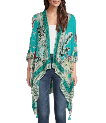 Vince Camuto Tropical Blooms Topper