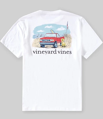 Vineyard Vines Beach Truck Short Sleeve T-Shirt
