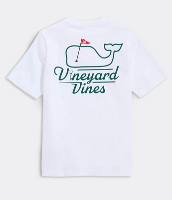 Vineyard Vines Big Boys Short Sleeve Golf Flag Graphic T-Shirt
