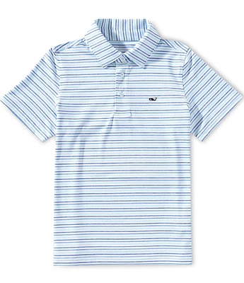 Vineyard Vines Big Boys Sankaty Stripe Polo
