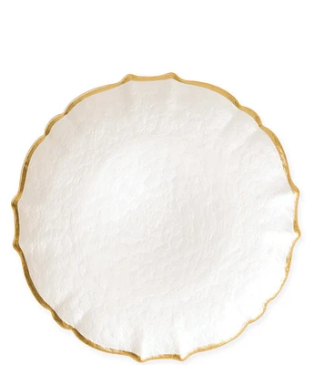 Viva by VIETRI Baroque Glass Salad Plate
