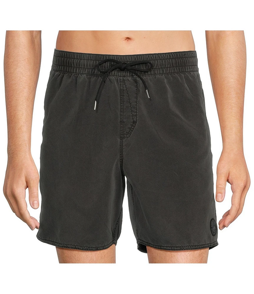 Volcom Center 17#double; Outseam Swim Trunks