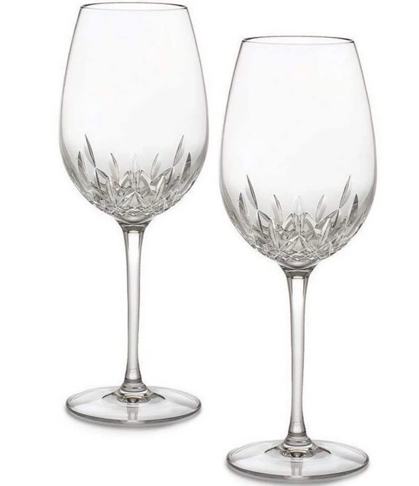 Waterford Lismore Essence Wine Glasses 22floz, Set of 2