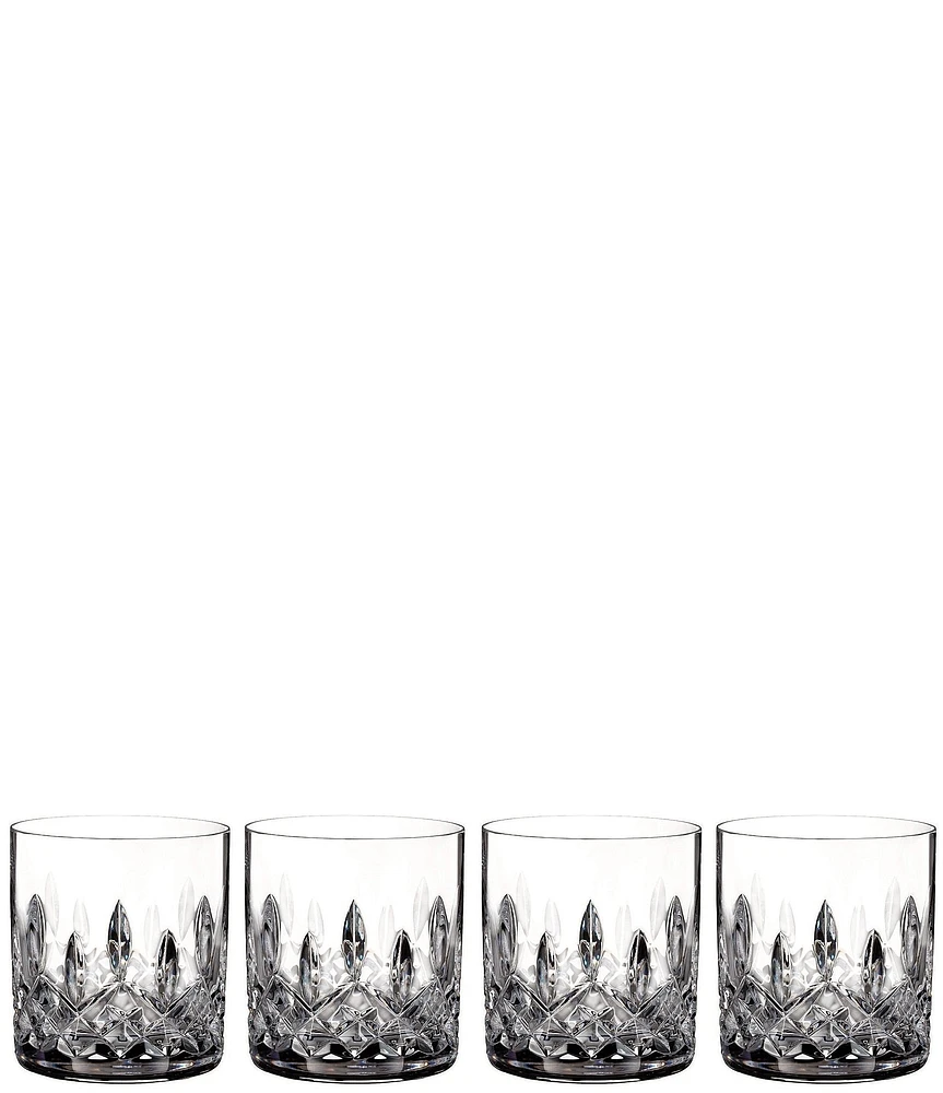 Waterford Connoisseur Lismore Straight Double Old Fashion 6-oz