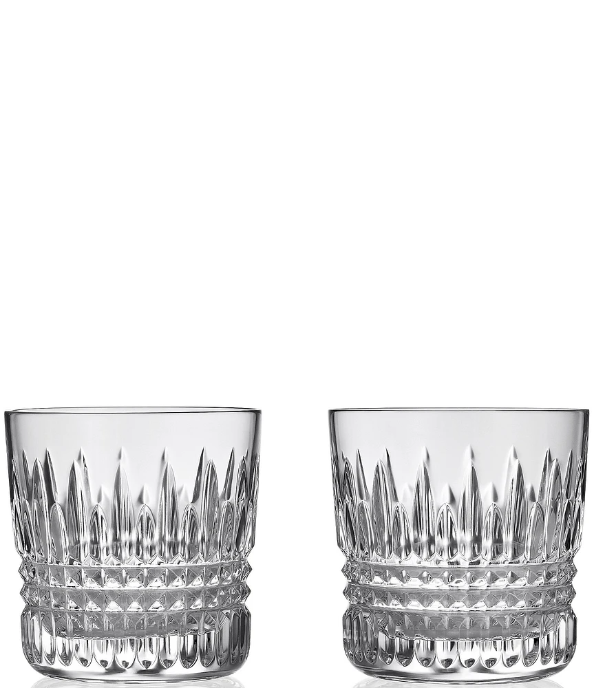 Waterford Lismore Diamond Double Old Fashion, Set of 2