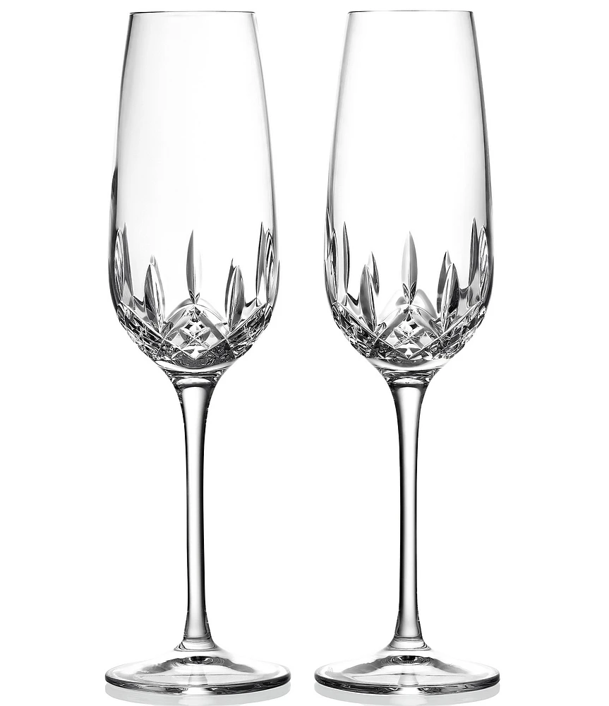 Waterford Lismore Essence Flutes, Set of 2