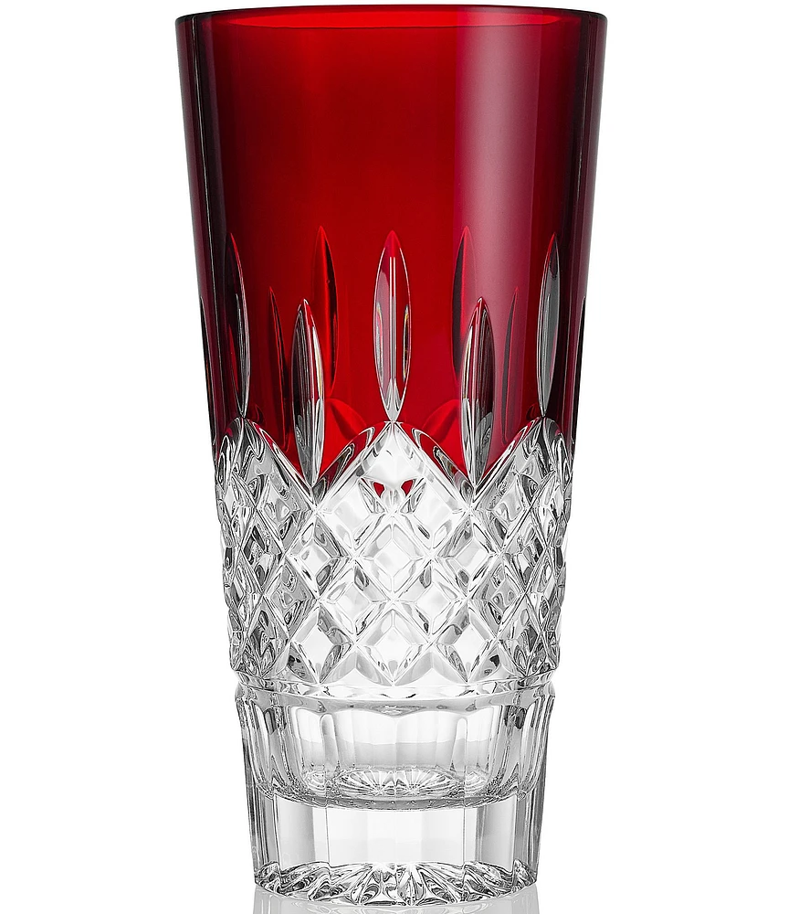 Waterford Lismore Red Vase, 10in