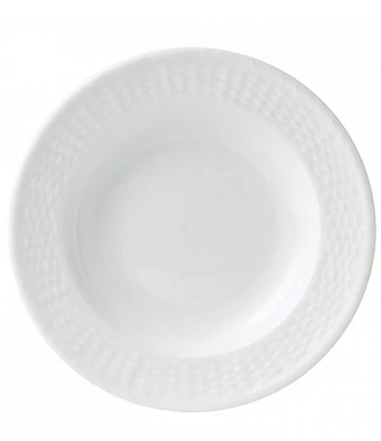 Wedgwood Nantucket Basket Sculpted Bone China Rimmed Soup Bowl