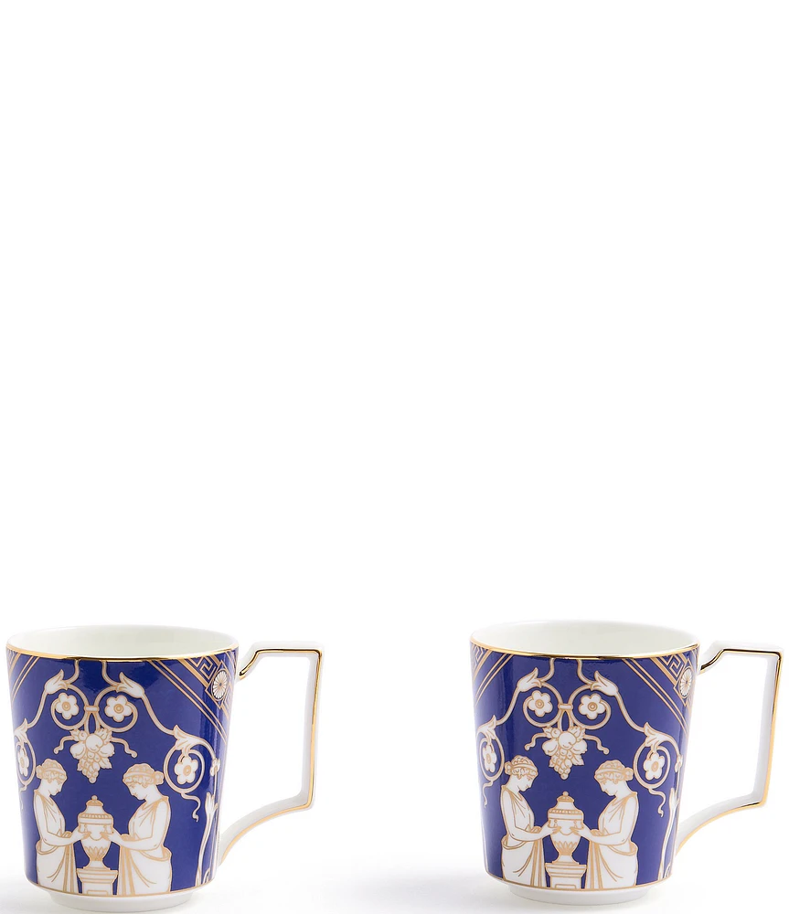 Wedgwood Renaissance Collection Mugs, Set of 2