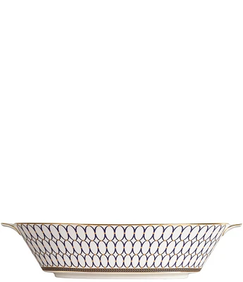 Wedgwood Renaissance Neoclassical Gold Oval Server