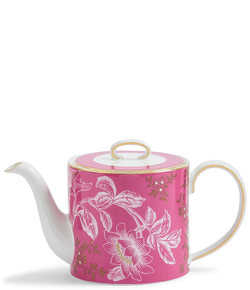 Wedgwood Wonderlust Pink Tonquin Teapot