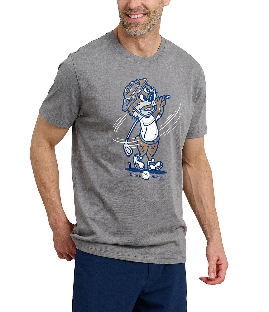 William Murray Au Revoir Gopher Short Sleeve Graphic T-Shirt