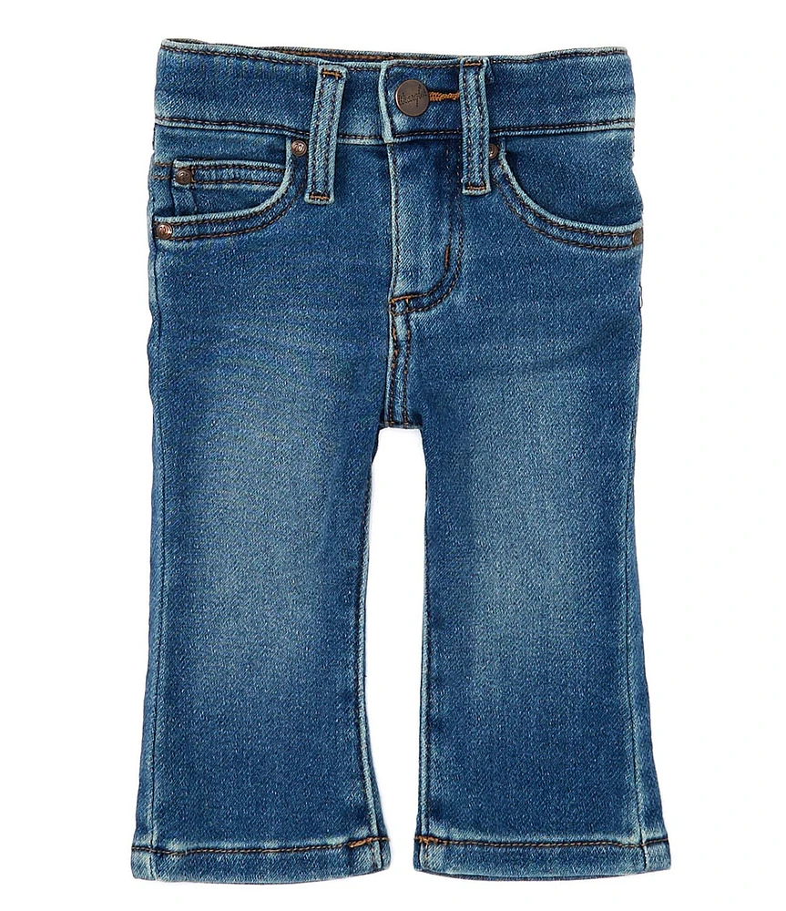 Wrangler® Baby Boys Ropin' Knit-Like-Denim Western Jeans