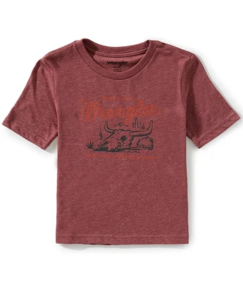 Wrangler® Big Boys Short Sleeve Graphic T-Shirt