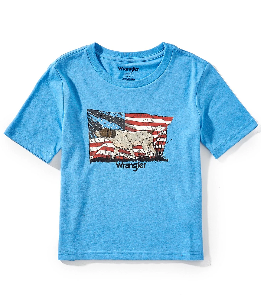 Wrangler® Big Boys Short-Sleeve Hunting Dog T-Shirt