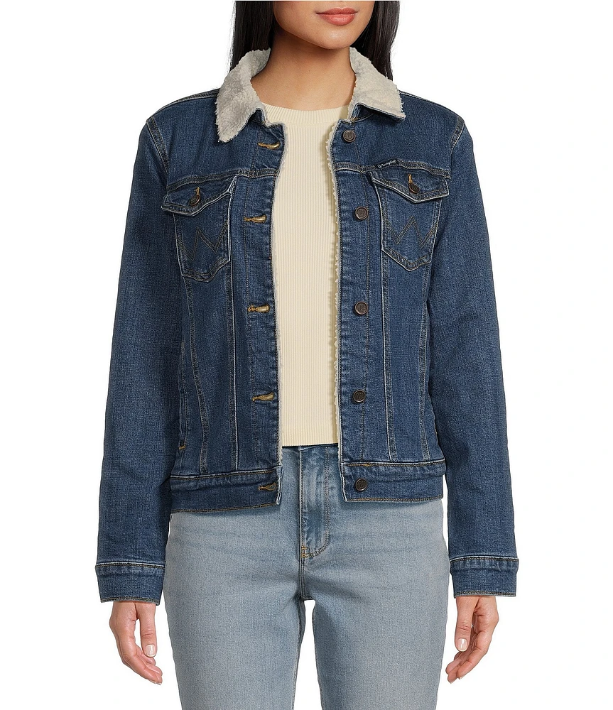 Wrangler® Sherpa Lined Denim Jacket