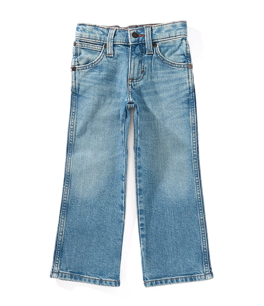 Wrangler® Little Boys Midland Relaxed Bootcut Denim Jeans